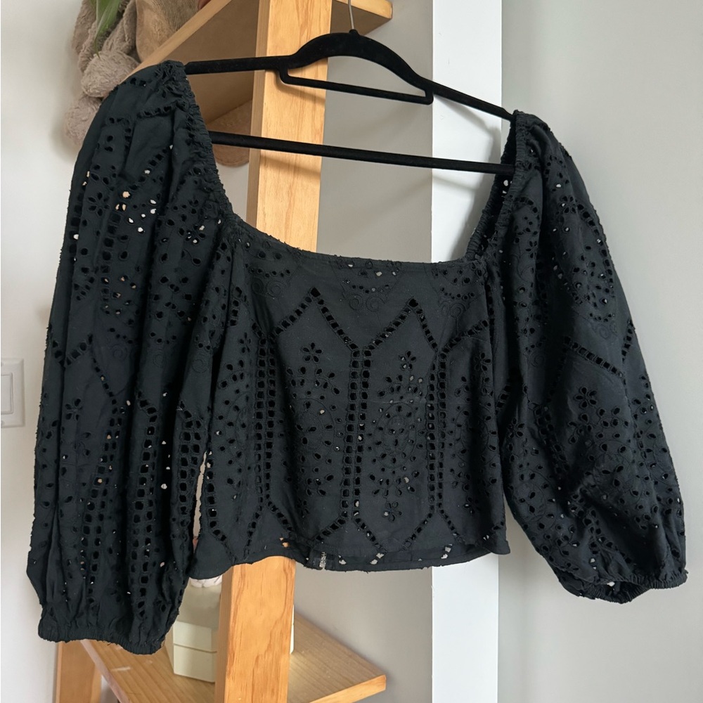 Urban Outfitters Off The Shoulder Crop Top